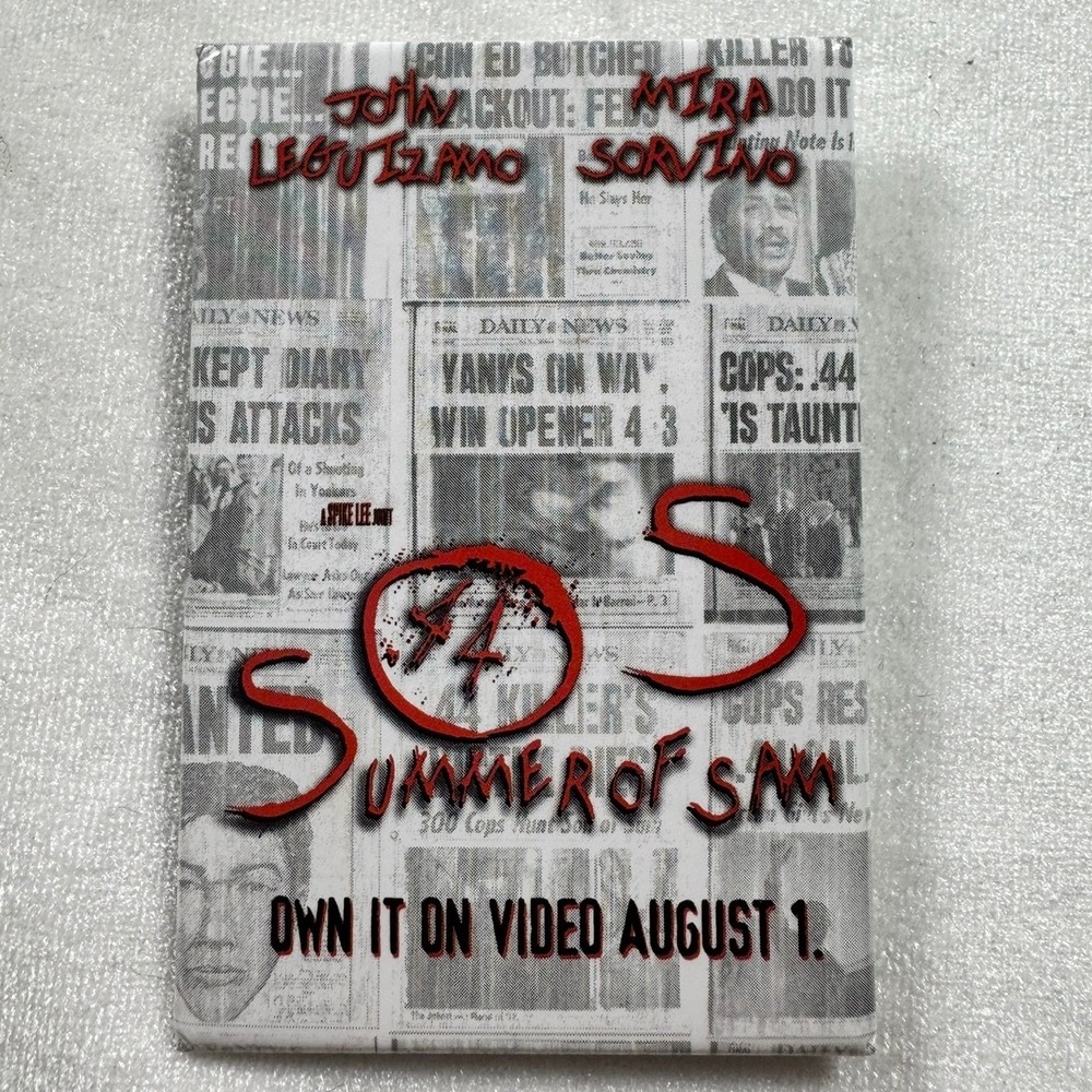 Vintage Summer of Sam Movie Promo Pin Spike Lee John Leguizamo Mira Sorvino 1999